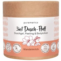 puremetics Dusch-Fluff Mandelmilch Körperpeeling 250 g Damen