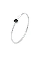 Elli Stapelring Basic 925 Silber, mit Kristallen von Swarovski® Ringe 1 ct Damen