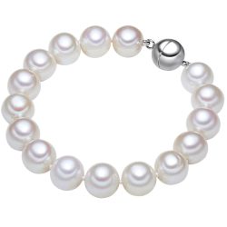 Lulu & Jane Perlen-Armband aus Sterling Silber in Silber mit Süßwasser-Zuchtperle Armbänder & Armreife 1 ct Damen