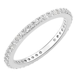 Rafaela Donata Ring aus Sterling Silber in Silber mit Topas Ringe 1 ct Damen