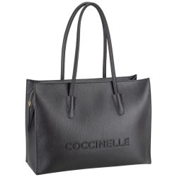 Coccinelle Myrtha Schultertasche Rabattaktion 1 ct Schwarz Damen