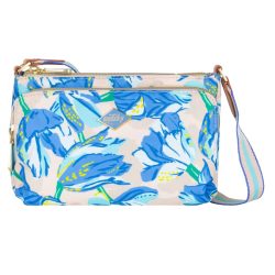 Oilily Tulipy Umhängetasche Handtaschen 1 ct Grau Damen
