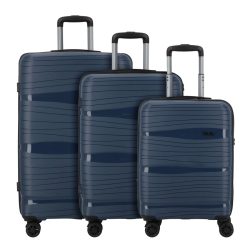 d & n Travel Line 4300 4 Rollen Kofferset 3-teilig Reisetaschen 1 ct Grün Herren
