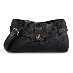 Guess Ella Umhängetasche Handtaschen 1 ct Schwarz Damen