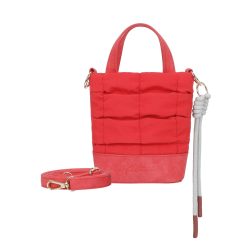 Fritzi aus Preußen Brigitte x fritzi Mini Toty limited Bubble Mini Bag Handtasche 13 cm (One Size) Handtaschen 1 ct Orange Damen