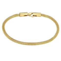 True Rebels Armband aus Edelstahl in gelbgold Armbänder & Armreife 1 ct Herren