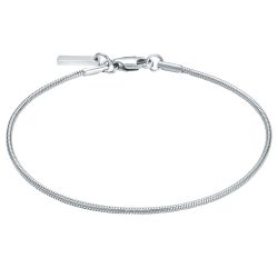 True Rebels Armband Edelstahl in Silber Herrenschmuck 1 ct Herren