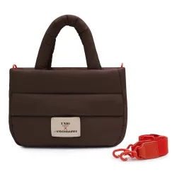 LES VISIONNAIRES Unio Cortina S Henkeltasche Handtaschen 1 ct Braun Damen