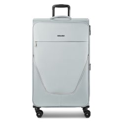 Stratic taska 4 Rollen Trolley L 76 cm mit Dehnfalte Reisetaschen 1 ct Grau Herren