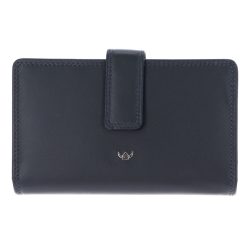 Golden Head Polo Damengeldbörse Portemonnaies 1 ct Schwarz