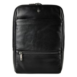 Jekyll & Hide Business-Rucksack RFID Schutz Leder 40 cm Laptopfach Reisetaschen 1 ct Schwarz Herren