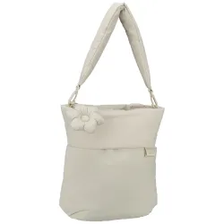ZWEI Hannah Schultertasche Handtaschen 1 ct Weiss Damen