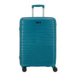d & n Travel Line 4600 4 Rollen Trolley M 65 cm Reisetaschen 1 ct Petrol Herren