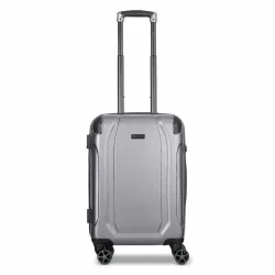 Bugatti Valencia 4 Rollen Kabinentrolley S 55 cm Reisetaschen 1 ct Silber Herren