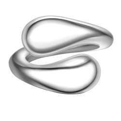Yokoamii Ring aus Metall-Legierung in silber Ringe 1 ct Damen