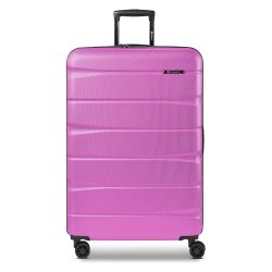 Franky Munich 4.0 4 Rollen Trolley L 76 cm mit Dehnfalte Koffer & Trolleys 1 ct Silber Herren
