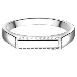 Glanzstücke München Ring Sterling Silber in Silber Ringe 1 ct Damen