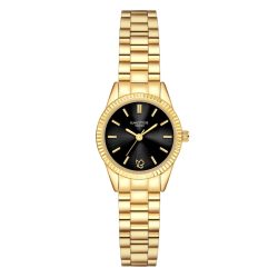 Glanzstücke München Armband-Uhr aus Edelstahl in gelbgold Uhren 1 ct Damen