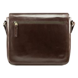 Jost Skagen Aktentaschen Messenger Leder 32 cm Laptopfach Laptoptaschen 1 ct Braun Herren