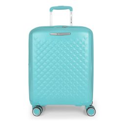 Gabol Queens 4 Rollen Kabinentrolley S 54 cm mit Dehnfalte Reisetaschen 1 ct Petrol Herren
