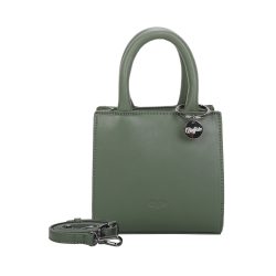 Buffalo Boxy Mini Bag Handtasche 17.5 cm Handtaschen 1 ct Grün Damen