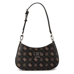 Guess Emelie Schultertasche Handtaschen 1 ct Braun Damen