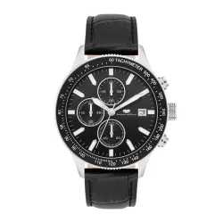 Rhodenwald & Söhne Armband-Uhr Karthago II aus Echtleder in schwarz Uhren 1 ct Herren
