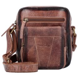 Greenland Mascu & Line Umhängetasche Accessoire-Trend für Herbst & Winter 2024 1 ct Braun Herren