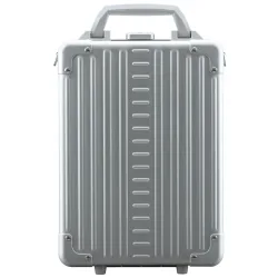 Aleon Aluminum Vertical Aktenkoffer 25 cm Laptopfach Laptoptaschen 1 ct Silber Herren