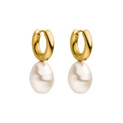 Purelei Seaside Ohrringe 100% Edelstahl 1 ct Hellbraun Damen