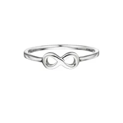 Glanzstücke München Ring Infinity Sterling Silber in Silber Ringe 1 ct Damen