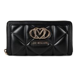 Love Moschino Damengeldbörse Portemonnaies 1 ct Schwarz