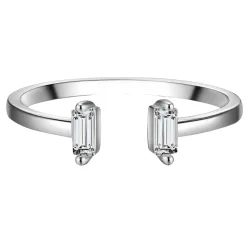 Glanzstücke München Ring Sterling Silber Zirkonia in Silber Ringe 1 ct Damen