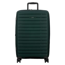 Jump Striper 4 Rollen Trolley 68 cm mit Dehnfalte Koffer & Trolleys 1 ct Grün Herren