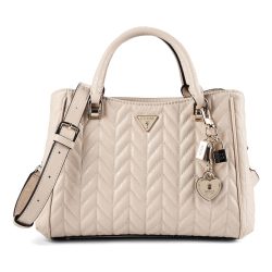 Guess Stacey Henkeltasche Handtaschen 1 ct Nude Damen
