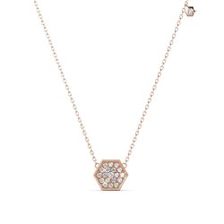 MYC-Paris Sechseck-Anhänger Ketten 1 ct Damen