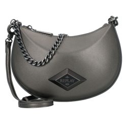 Replay Schultertasche 24 cm Handtaschen 1 ct Grau Damen