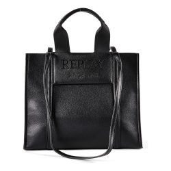 Replay Henkeltasche Handtaschen 1 ct Schwarz Damen