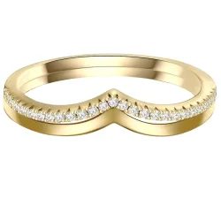 Glanzstücke München Ring aus Sterling Silber in gelbgold mit Zirkonia Ringe 1 ct Damen