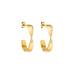 Purelei Flow Ohrringe 100% Edelstahl 1 ct Hellbraun