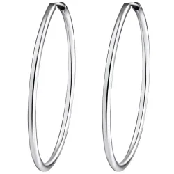 Rafaela Donata Creolen Sterling Silber in Silber Ohrringe 1 ct Damen