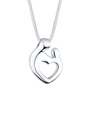 Elli Mutter & Kind Verbundenheit 925 Sterling Silber Ketten 1 ct Damen