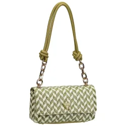 Guess Tessi Schultertasche Handtaschen 1 ct Grau Damen