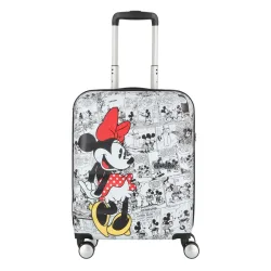 American Tourister Wavebreaker Disney 4 Rollen Kabinentrolley 55 cm Reisetaschen 1 ct Weiss Herren
