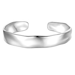 Yokoamii Armreif aus Messing in silber Armbänder & Armreife 1 ct Damen