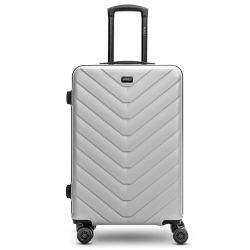 Redolz Essentials 07 MEDIUM 4 Rollen Trolley 67 cm Reisetaschen 1 ct Silber Herren