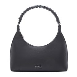 L.CREDI Raifa Schultertasche Handtaschen 1 ct Schwarz Damen
