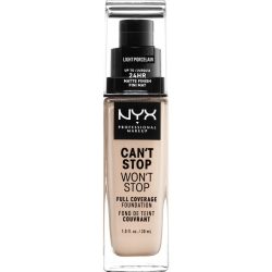 NYX Professional Makeup Wedding Can't Stop Won't Stop 24-Hour Foundation 30 ml 02 - LIGHT PORCELAIN