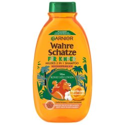 Garnier Wahre Schätze Garnier Wahre Schätze für Kinder mildes 2in1 Shampoo Aprikose & Baumwollblüte haarshampoo 300.0 ml