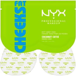 NYX-PROFESSIONAL-MAKEUP - Fat Cheeks Po-Tuchmaske Coconut Cutie, 40 ml, Transparent